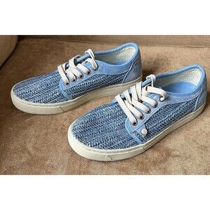 Satorisan Heisei Raffia Handmade Woven Suede Shoes Women's EU39 US 8.5 Sneakers